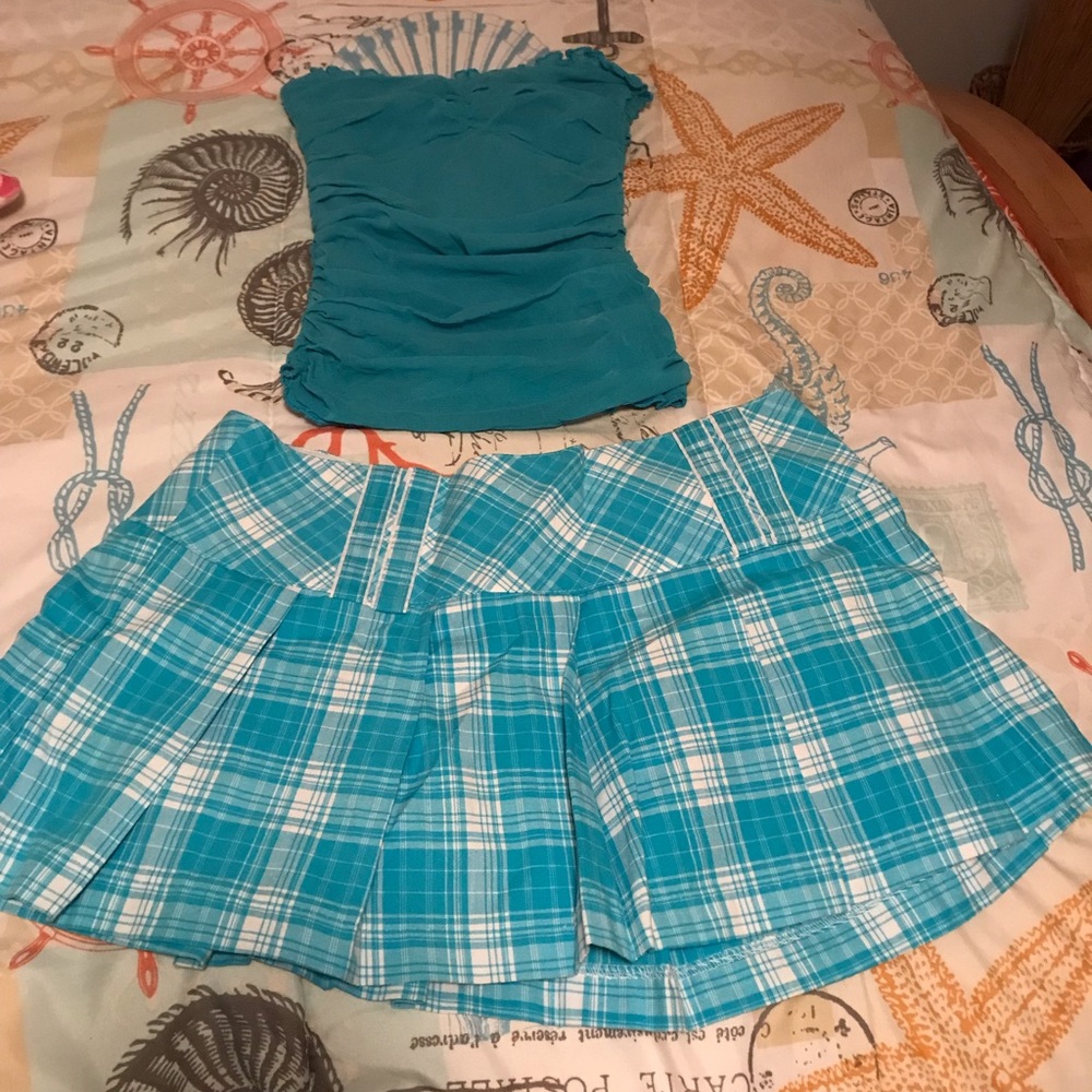 Skirt and top